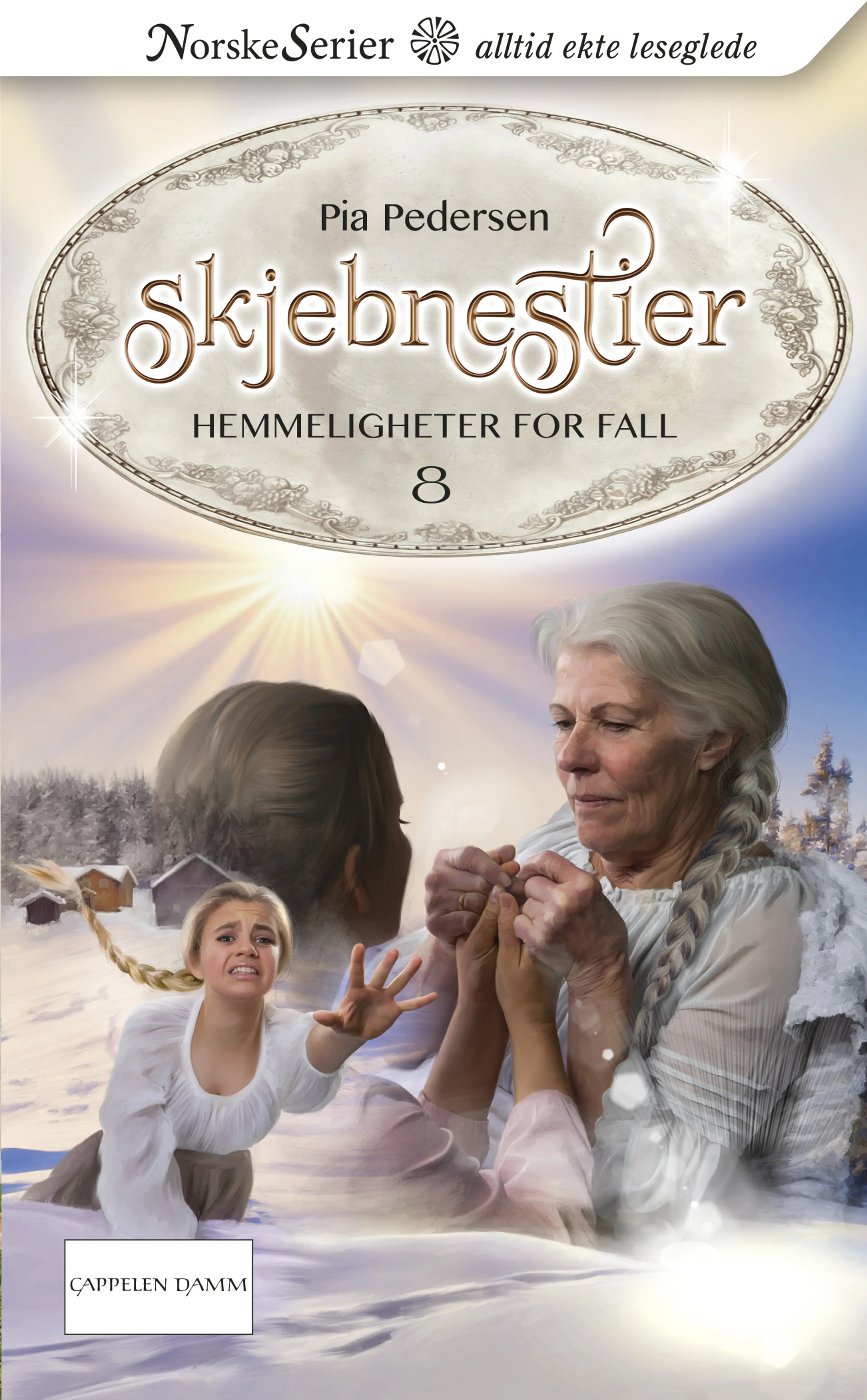 Omslag Hemmeligheter for fall av Pia Pedersen (Ebok)