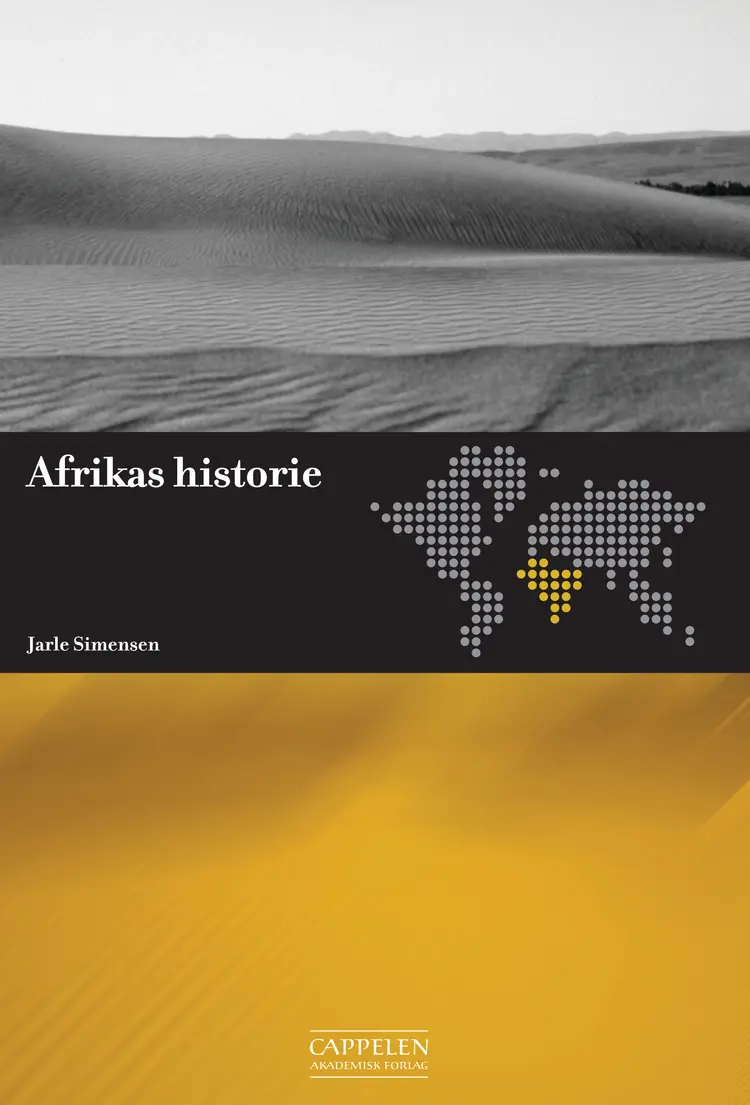 Omslag Afrikas historie av Jarle Simensen (Heftet)