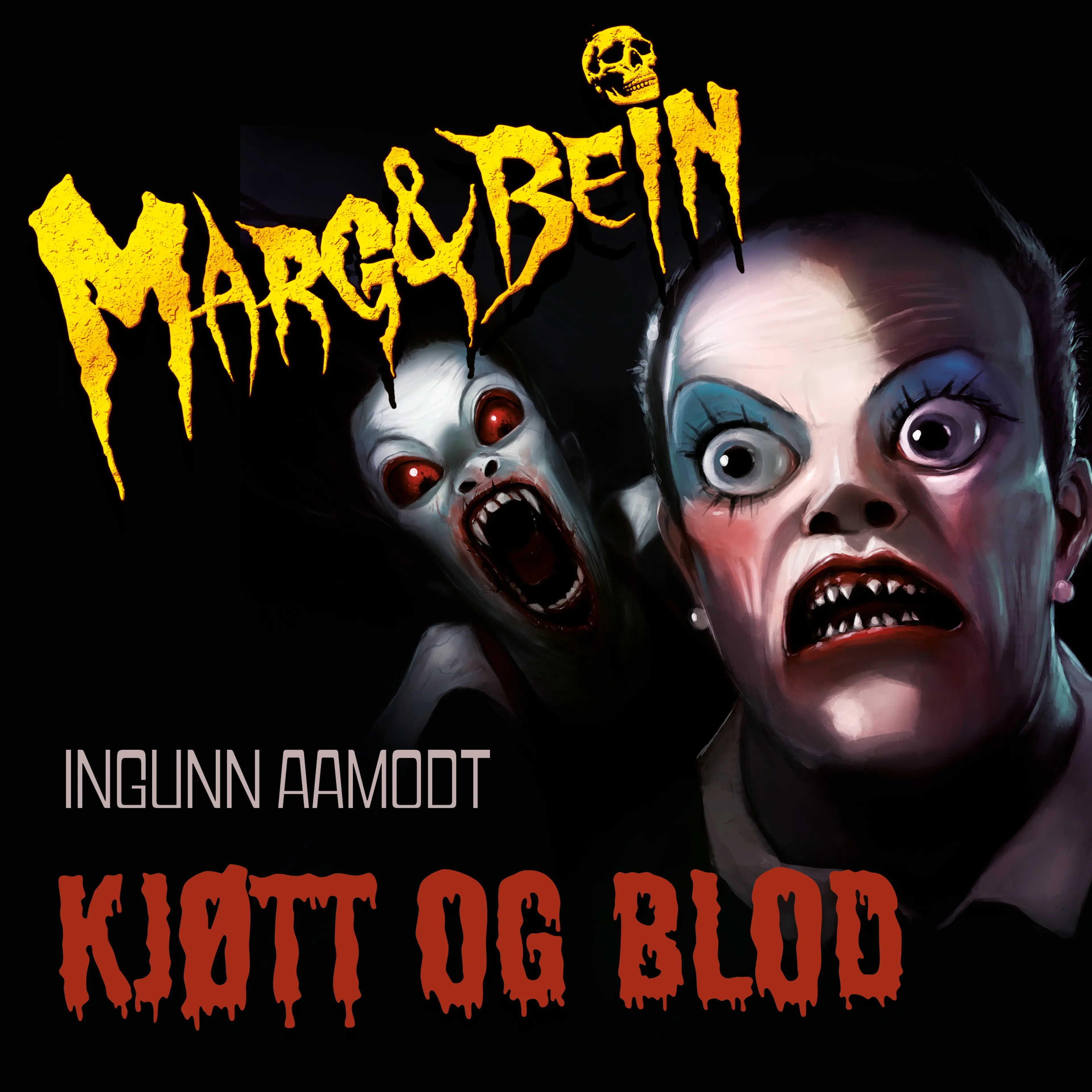 Omslag Kjøtt og blod av Ingunn Aamodt (Lydbok)