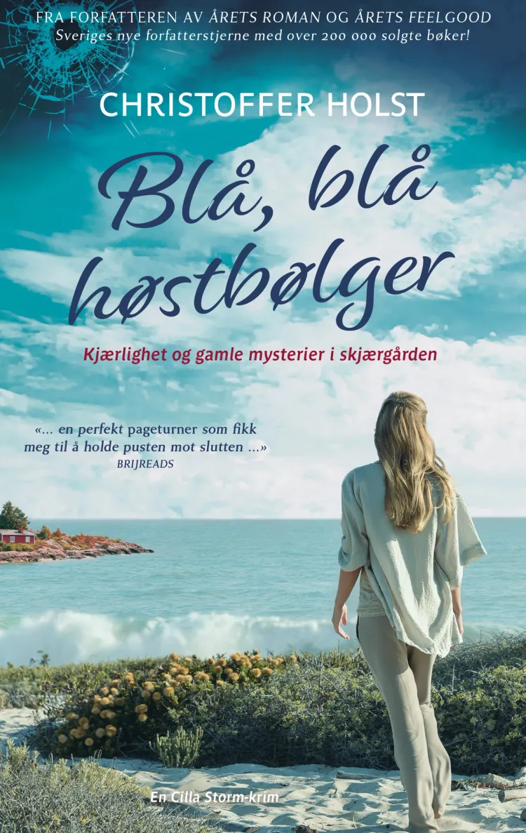 Omslag Blå, blå høstbølger av Christoffer Holst (Ebok)