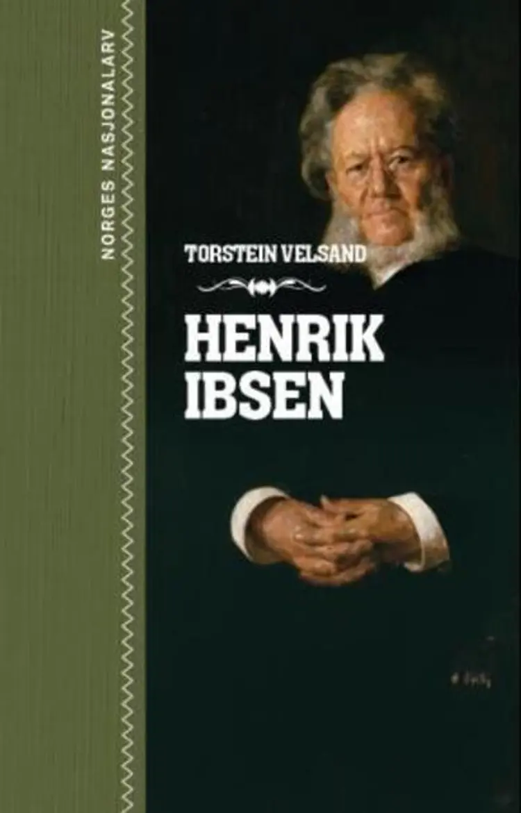Omslag Henrik Ibsen av Torstein Velsand (Ebok)