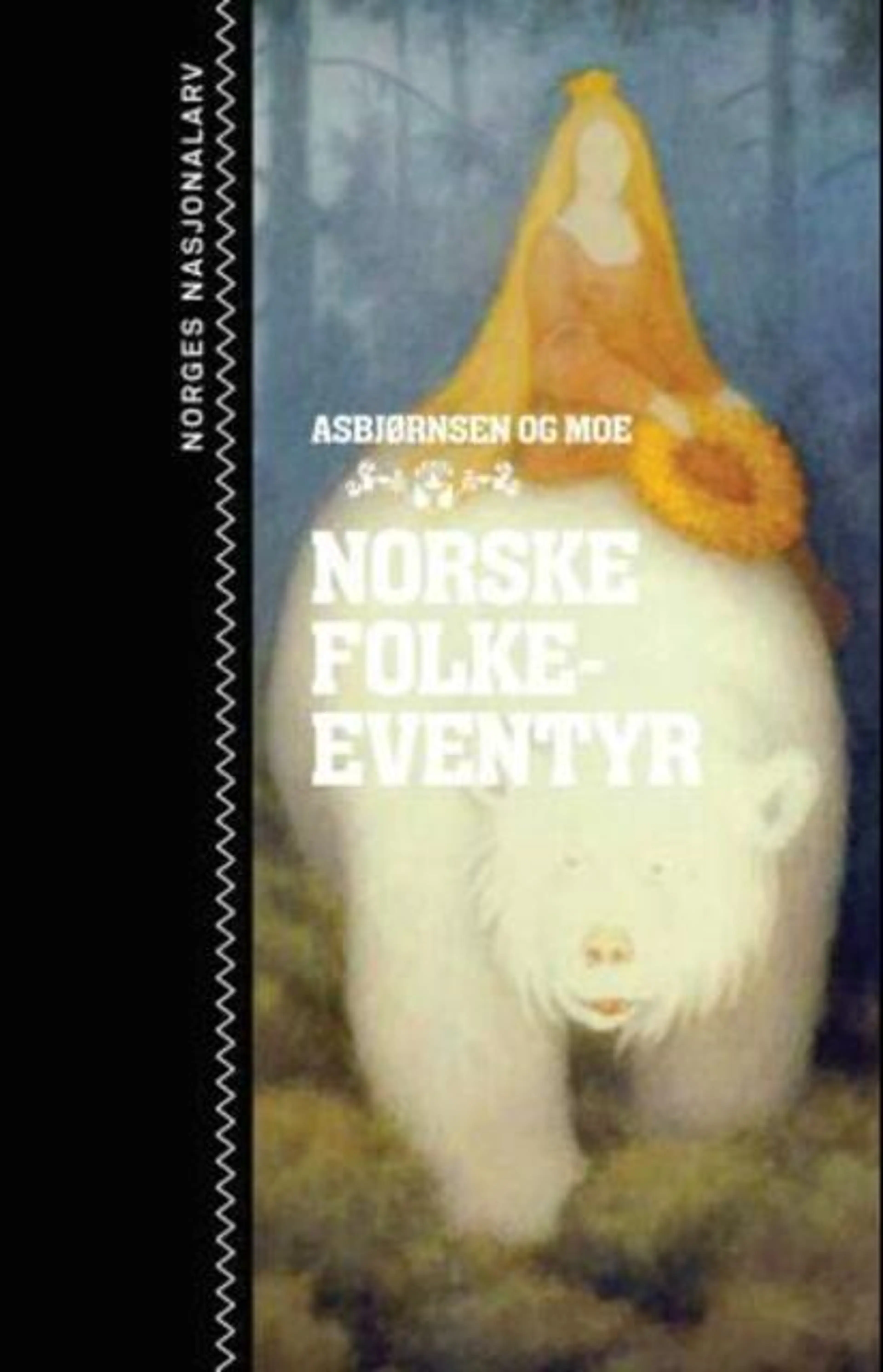 Omslag Norske folkeeventyr av Peter Christen Asbjørnsen og Jørgen Moe (Ebok)