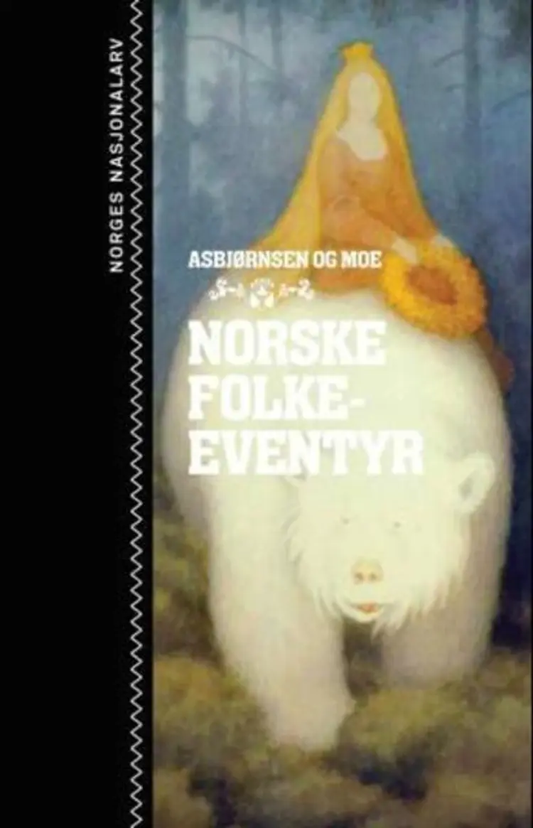 Omslag Norske folkeeventyr av Peter Christen Asbjørnsen og Jørgen Moe (Ebok)