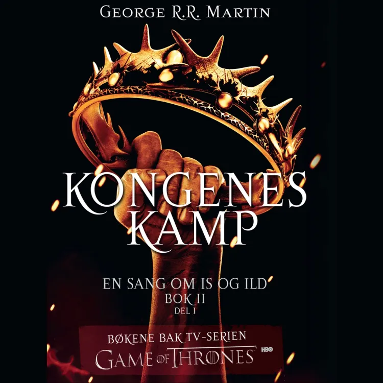 Omslag Kongenes kamp av George R.R. Martin (Lydbok)