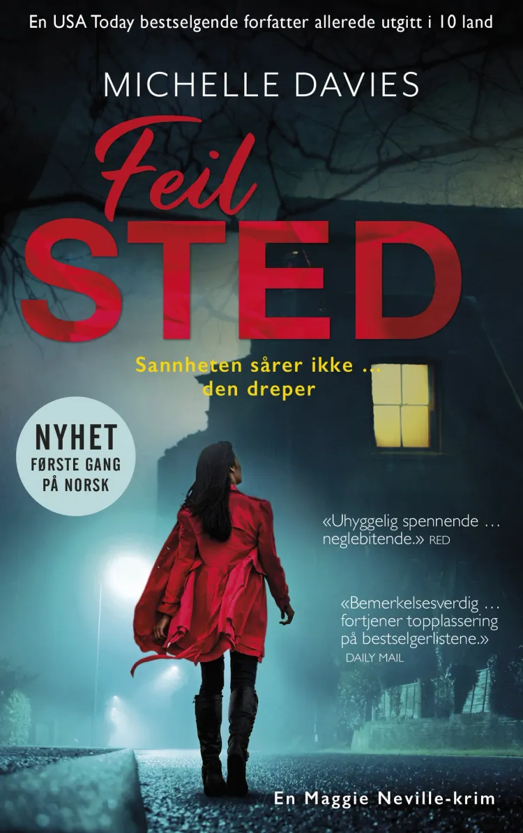Omslag Feil sted av Michelle Davies (Ebok)