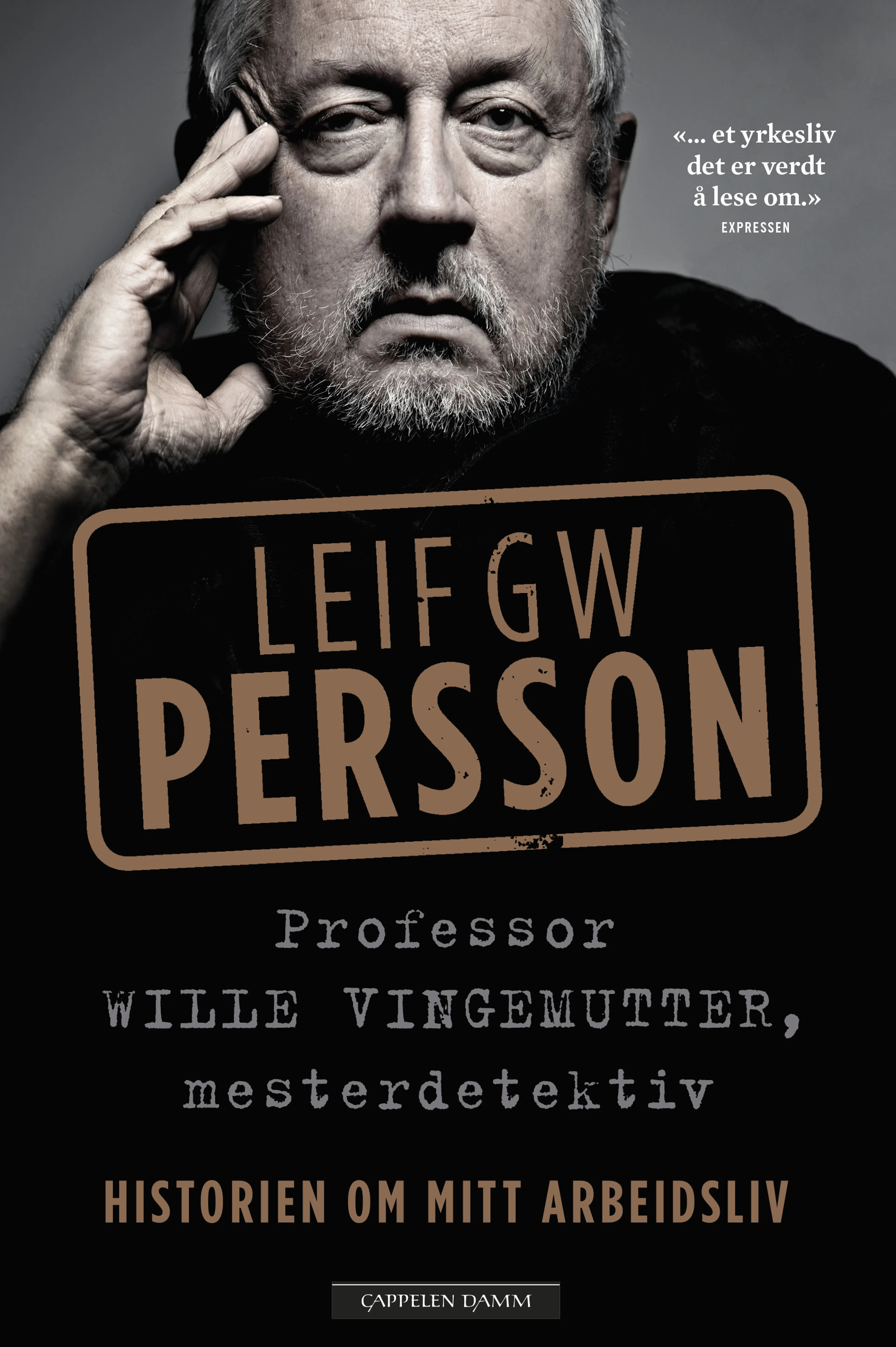 Omslag Professor Wille Vingemutter, mesterdetektiv av Leif GW Persson (Ebok)