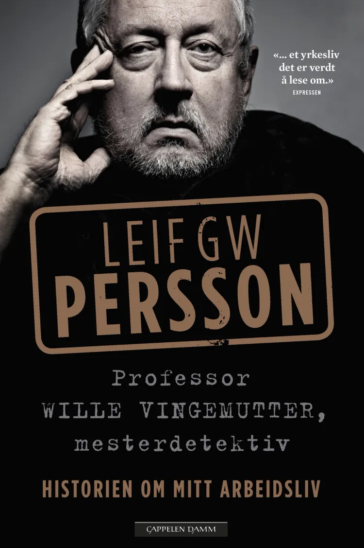 Omslag Professor Wille Vingemutter, mesterdetektiv av Leif GW Persson (Ebok)