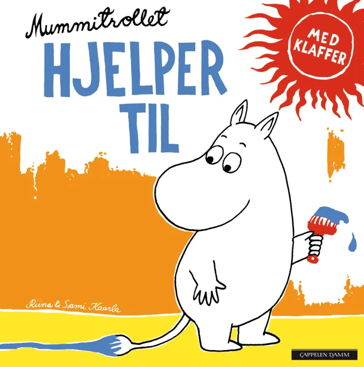 Omslag Mummitrollet hjelper til av Riina Kaarla (Innbundet)