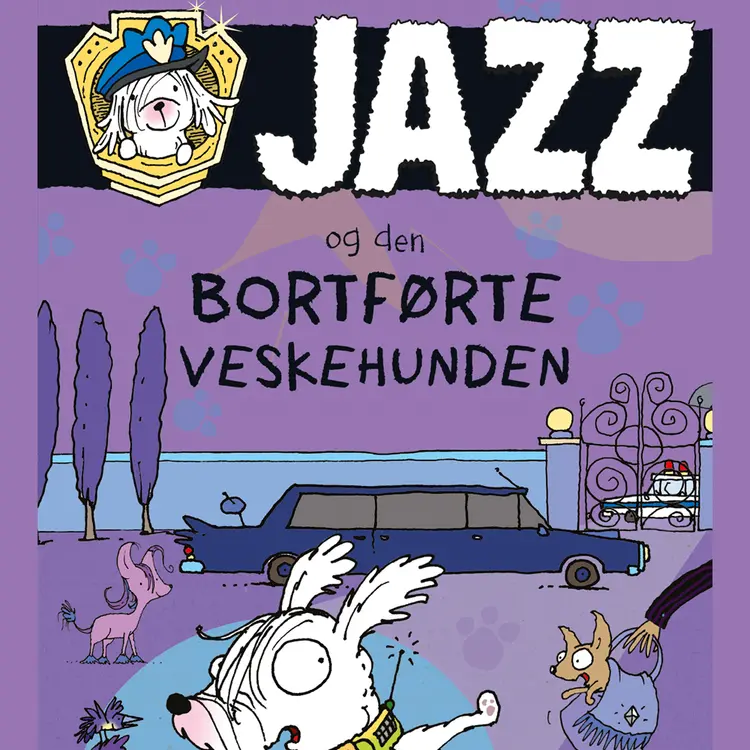 Omslag Jazz og den bortførte veskehunden av Lesley Gibbes (Lydbok)