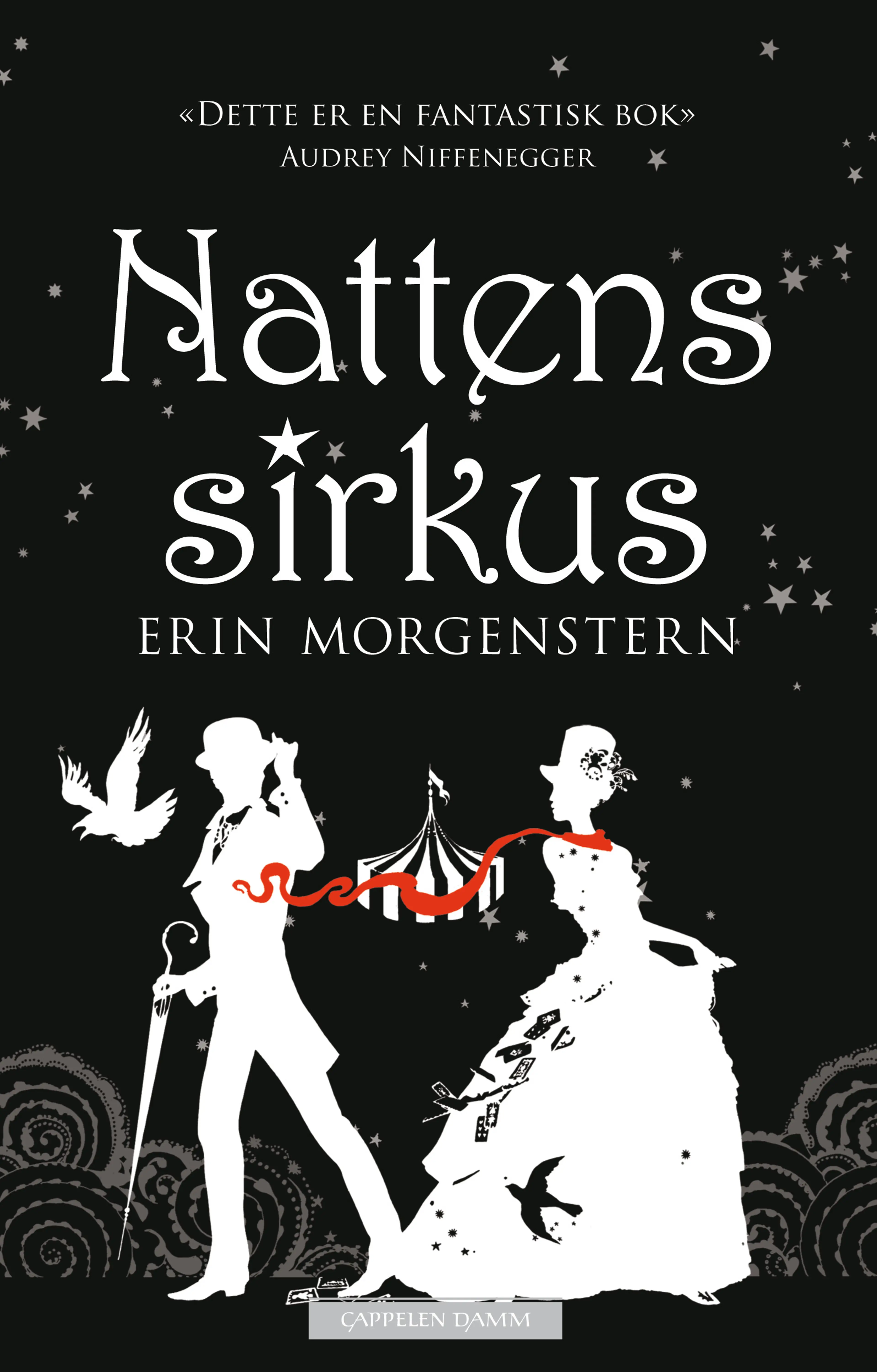Omslag Nattens sirkus av Erin Morgenstern (Ebok)
