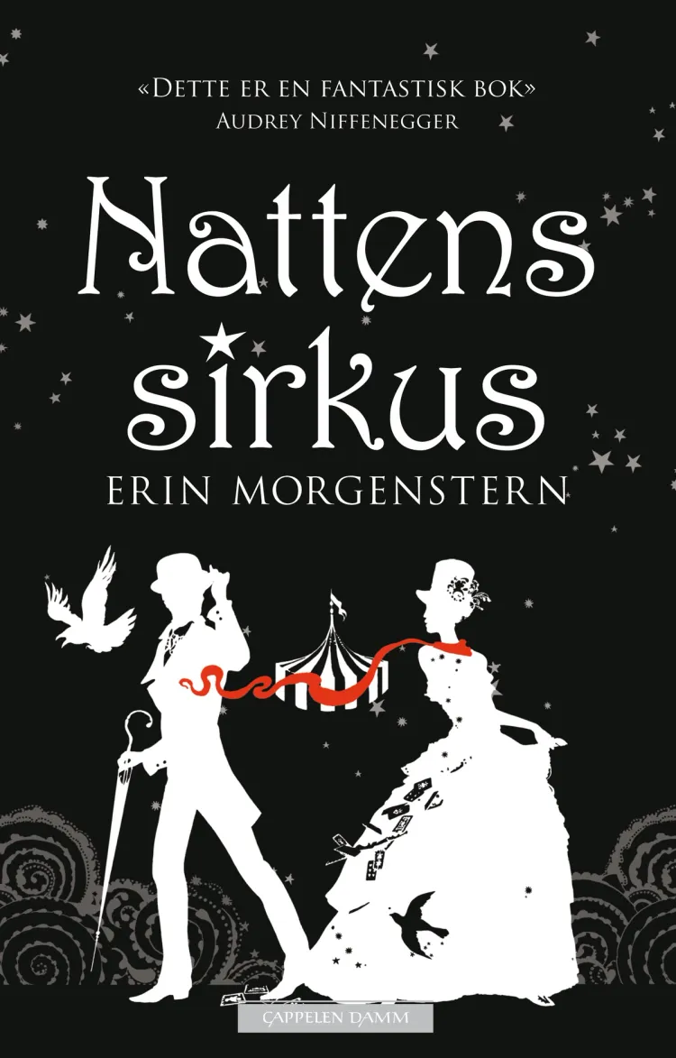 Omslag Nattens sirkus av Erin Morgenstern (Ebok)