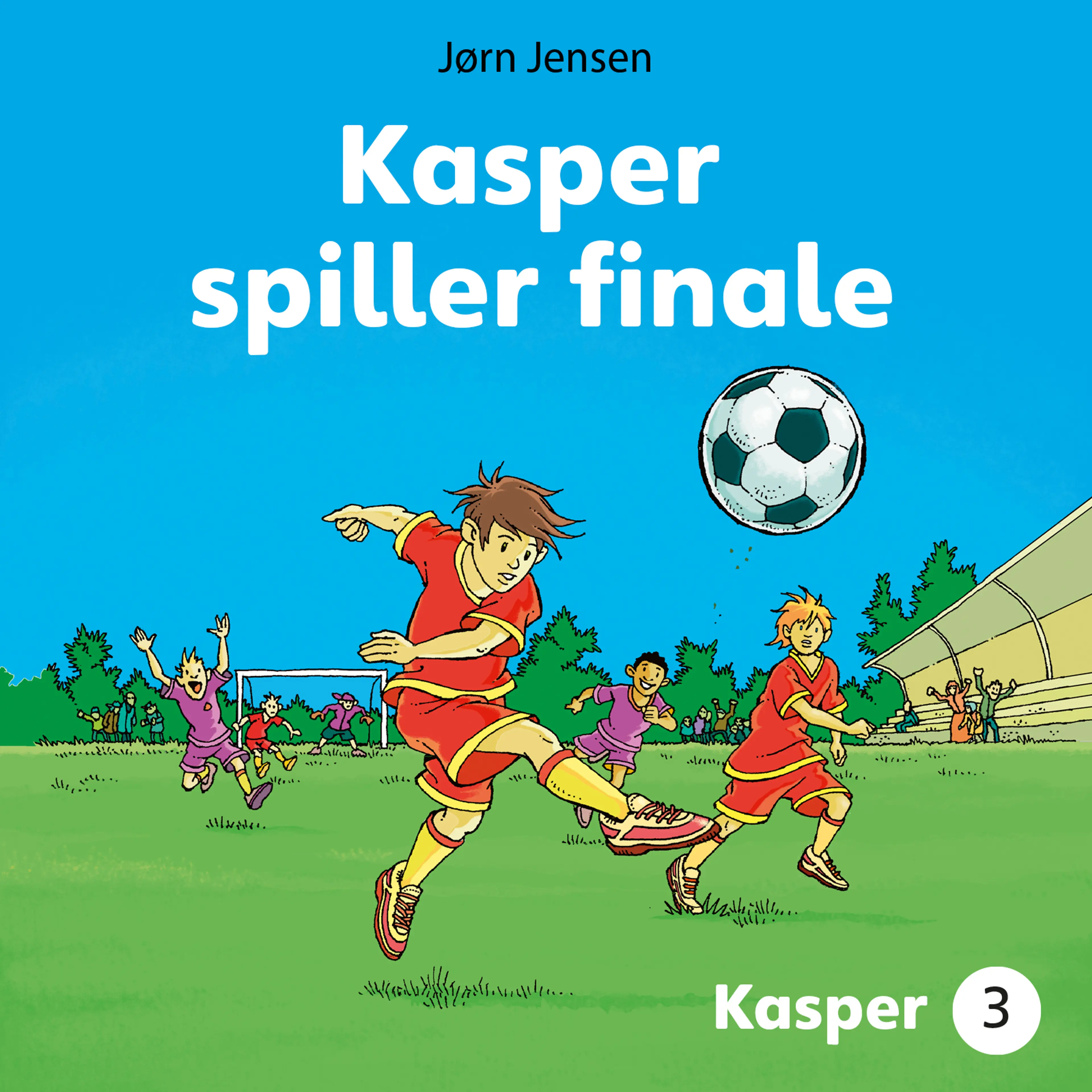 Omslag Kasper spiller finale av Jørn Jensen (Lydbok)