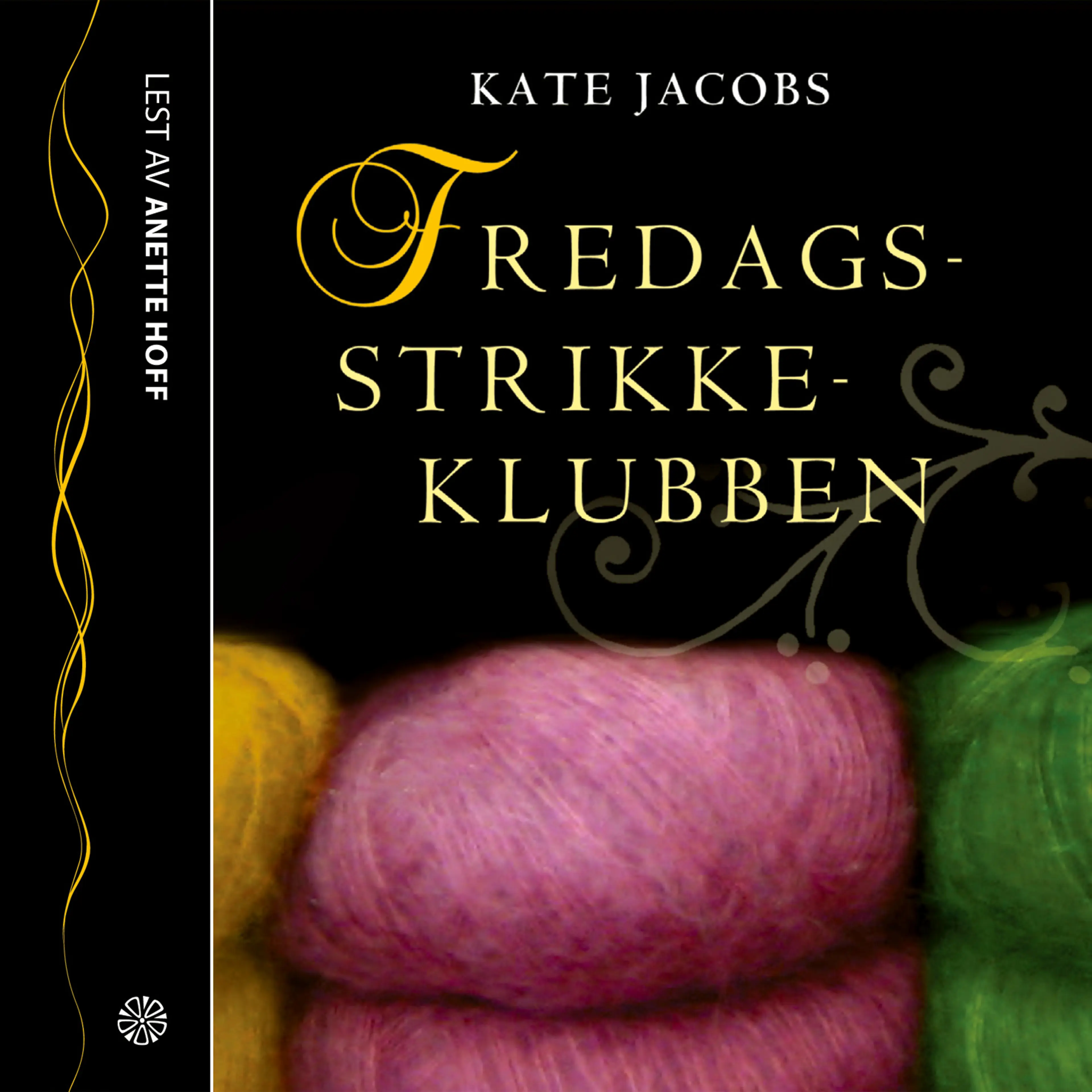 Omslag Fredagsstrikkeklubben av Kathleen Jacobs (Lydbok)