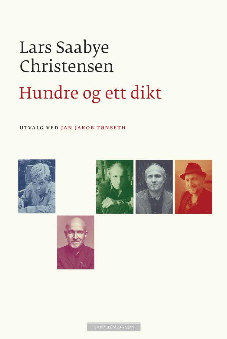 Omslag Hundre og ett dikt av Lars Saabye Christensen (Innbundet)