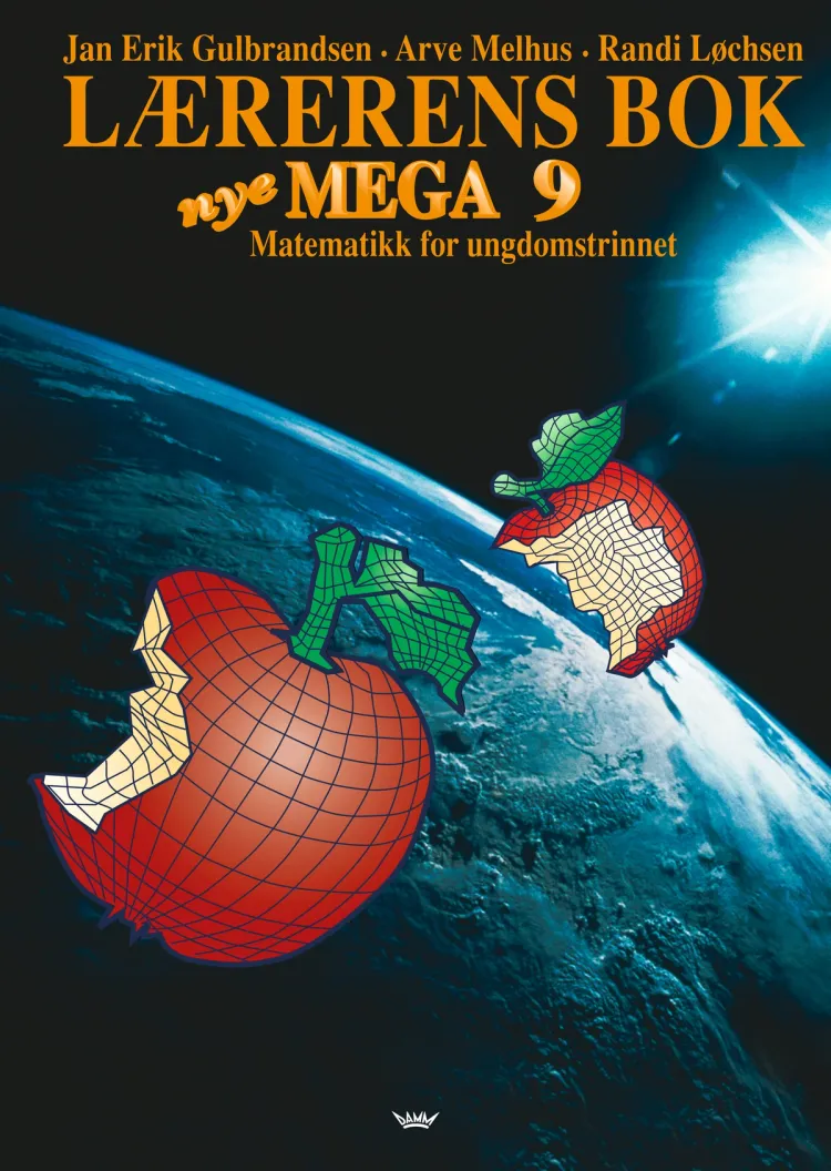 Omslag Nye Mega 9 Lærerens bok av Jan Erik Gulbrandsen, Arve Melhus og Randi Løchsen (Ukjent)