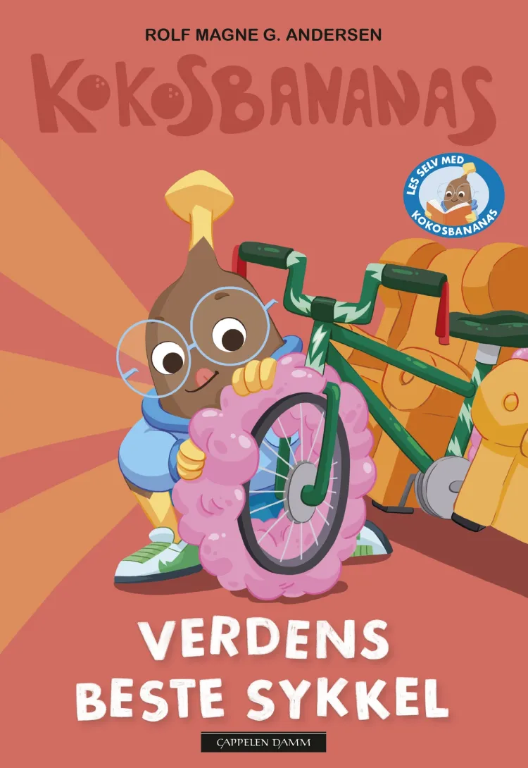 Omslag Les selv med Kokosbananas: Verdens beste sykkel av Rolf Magne G. Andersen (Innbundet)