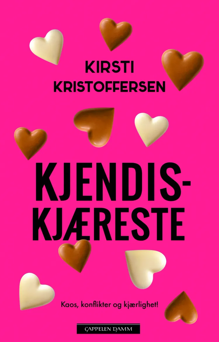 Omslag Kjendiskjæreste av Kirsti Kristoffersen (Innbundet)