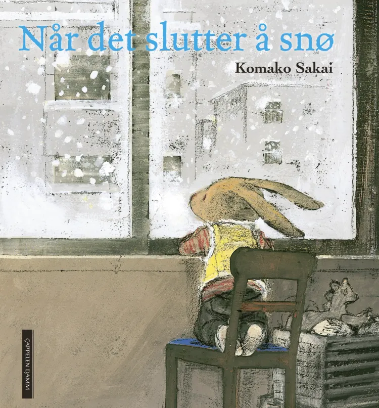Omslag Når det slutter å snø av Komako Sakai (Innbundet)