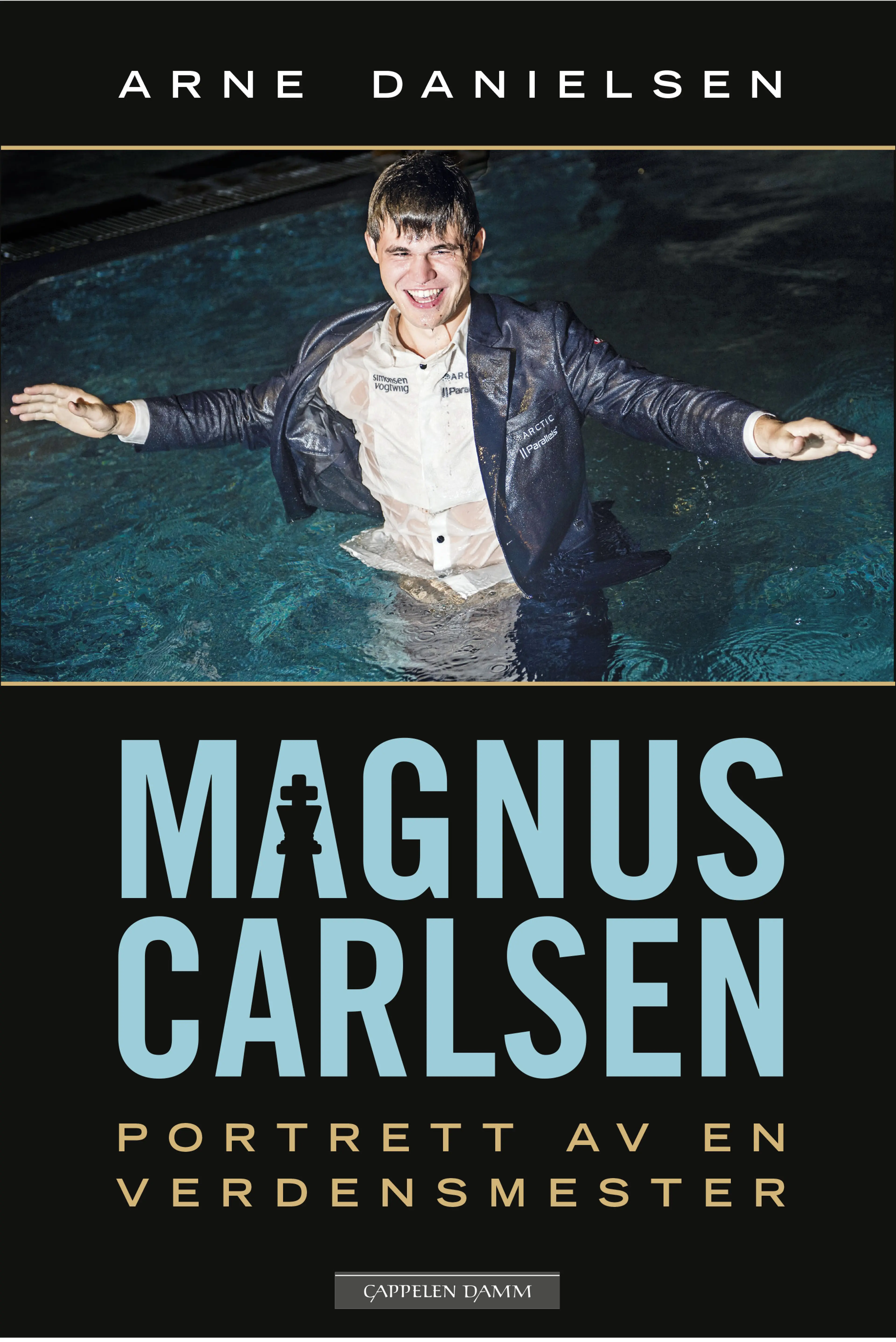 Omslag Magnus Carlsen av Arne Danielsen (Ebok)