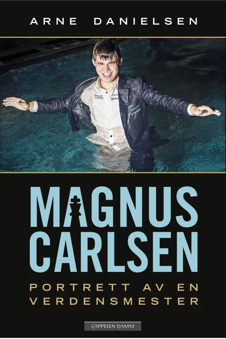 Omslag Magnus Carlsen av Arne Danielsen (Ebok)