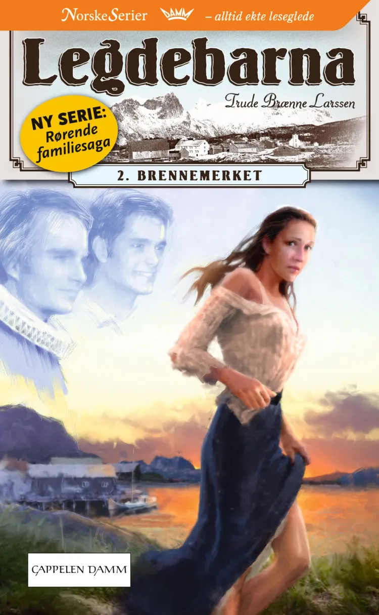 Omslag Brennemerket av Trude Brænne Larssen (Heftet)