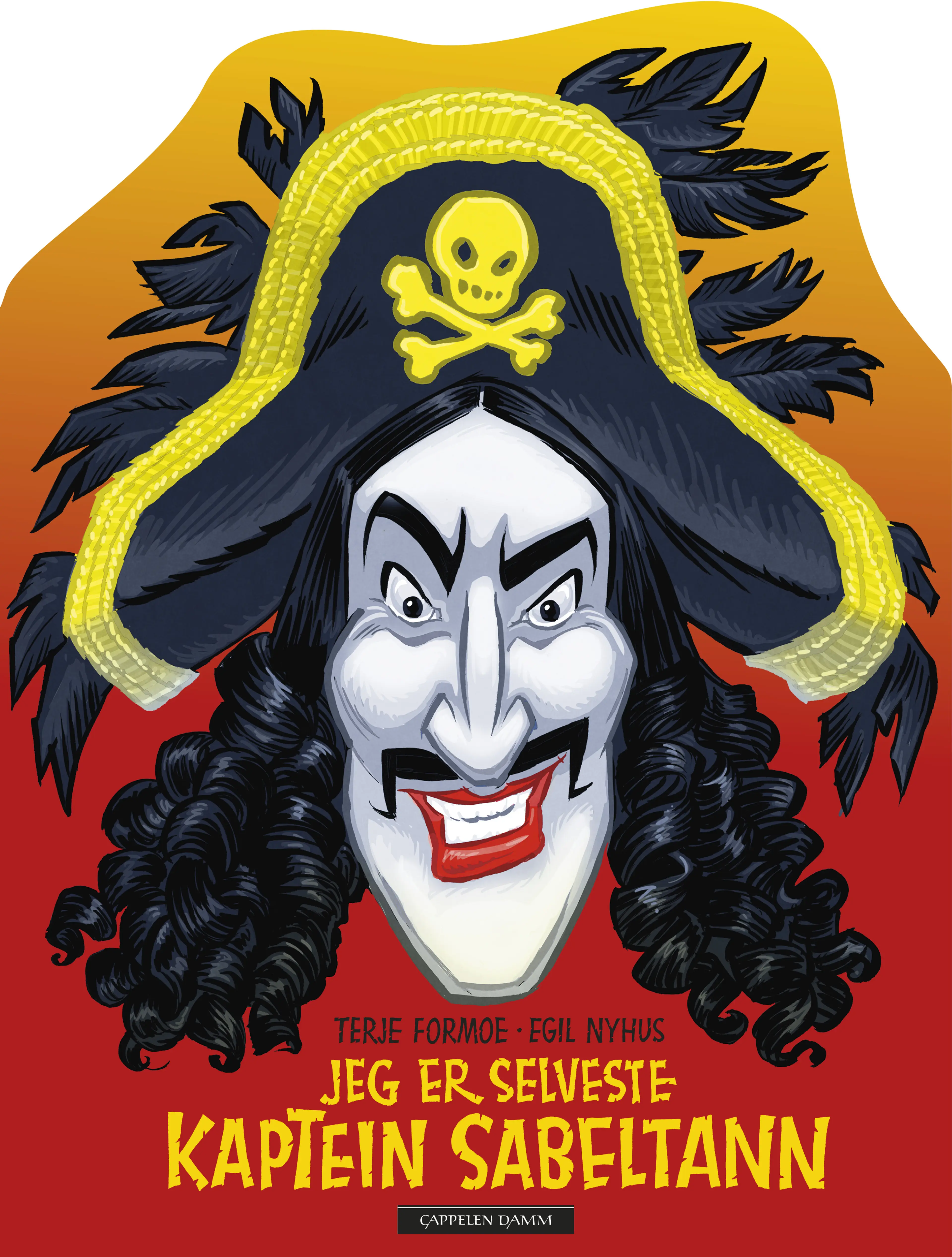 Omslag Jeg er selveste kaptein Sabeltann av Terje Formoe (Innbundet)
