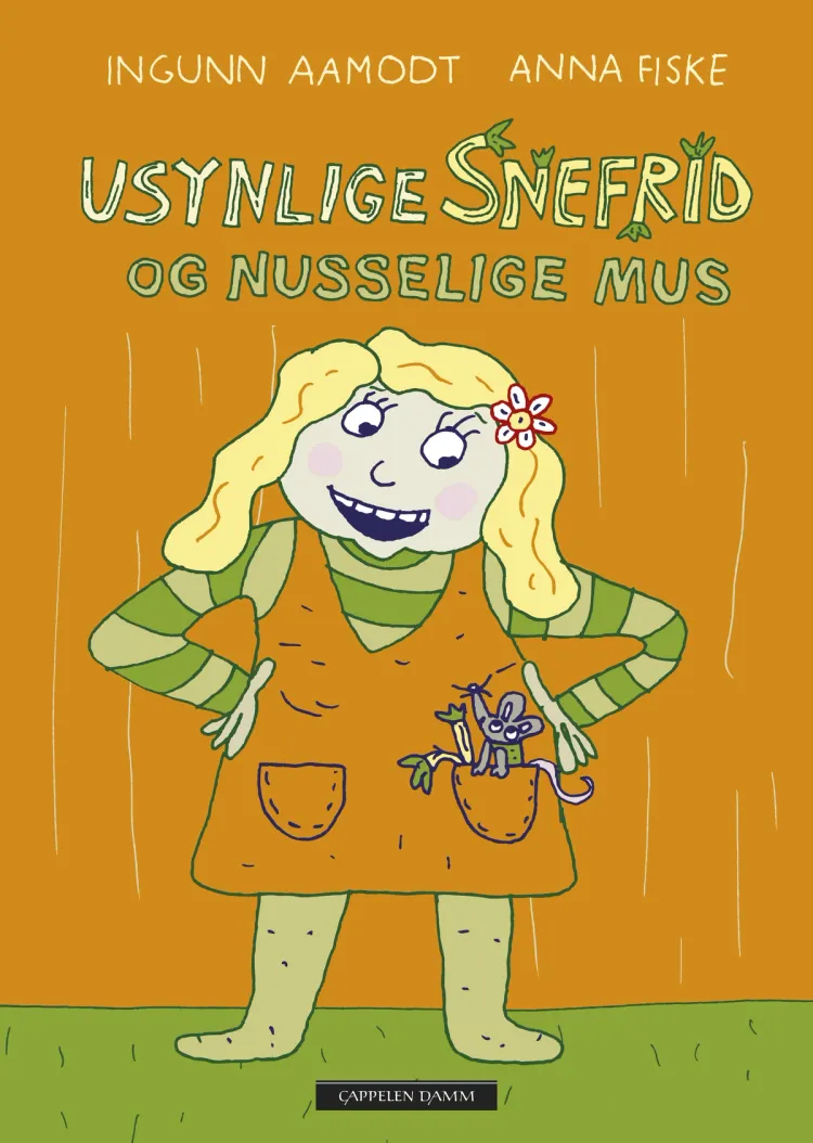Omslag Usynlige Snefrid av Ingunn Aamodt (Innbundet)