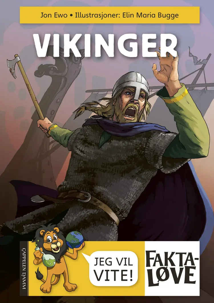 Omslag Vikinger av Jon Ewo (Innbundet)