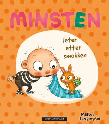 Omslag Minsten leter etter smokken av Mervi Lindman (Innbundet)