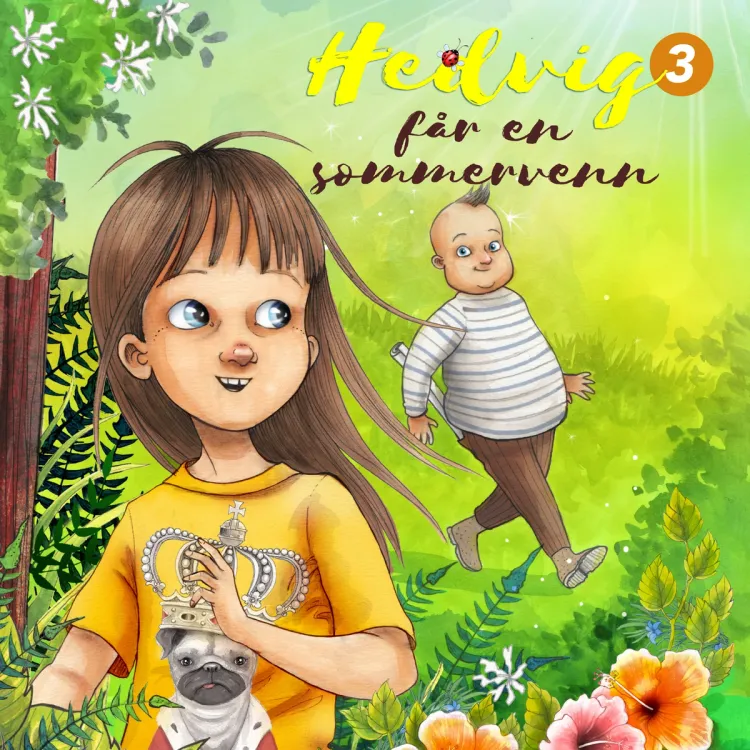 Omslag Hedvig får en sommervenn av Frida Nilsson (Lydbok)