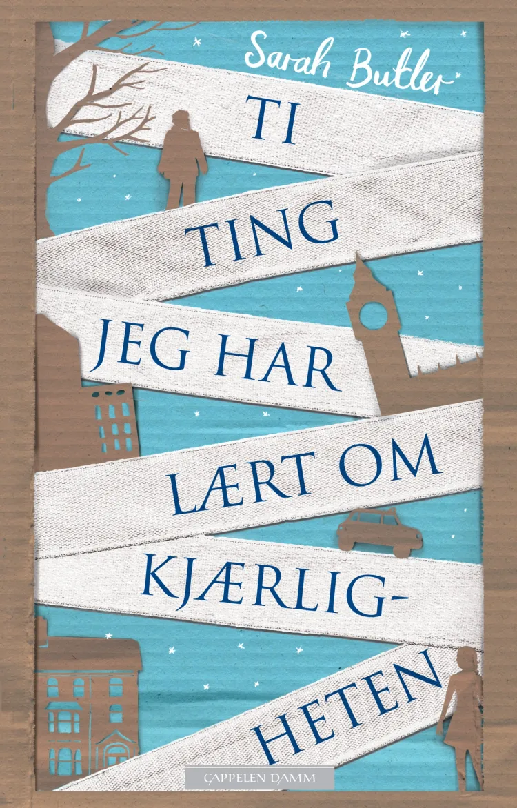 Omslag Ti ting jeg har lært om kjærligheten av Sarah Butler (Heftet)