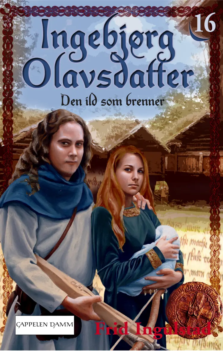 Omslag Den ild som brenner av Frid Ingulstad (Ebok)
