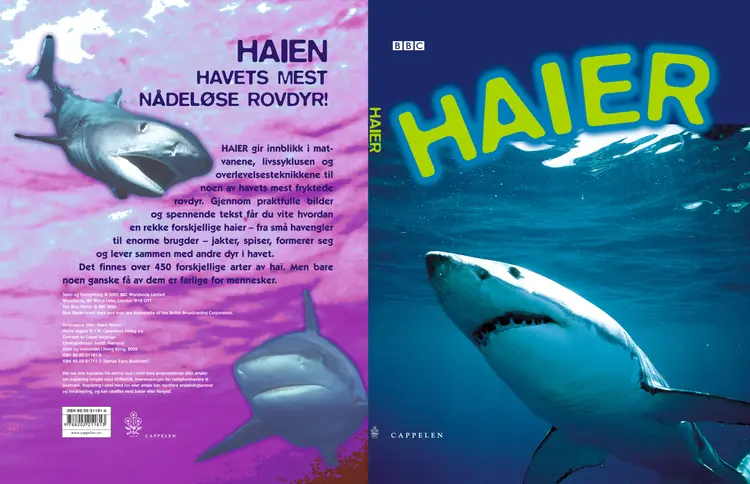 Omslag Haier av Jinny Johnson (Innbundet)