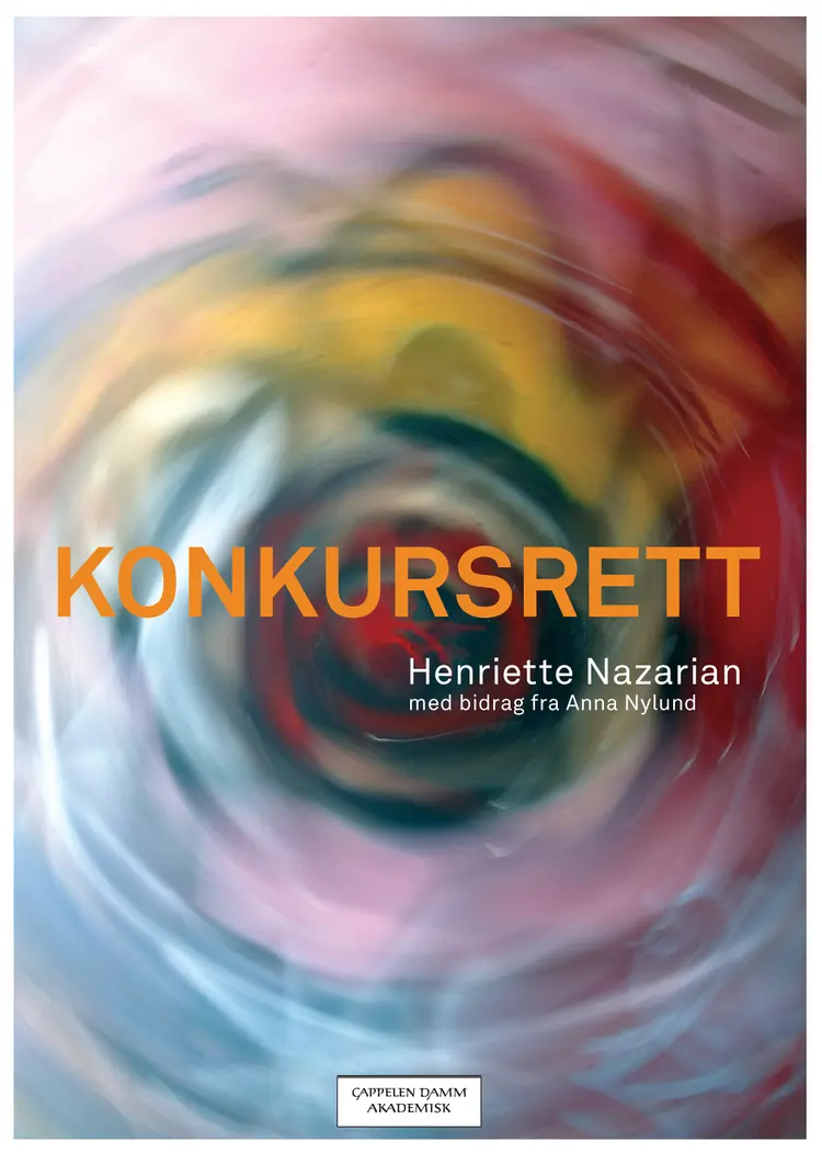 Omslag Konkursrett av Henriette Nazarian med bidrag fra Anna Nylund (Heftet)