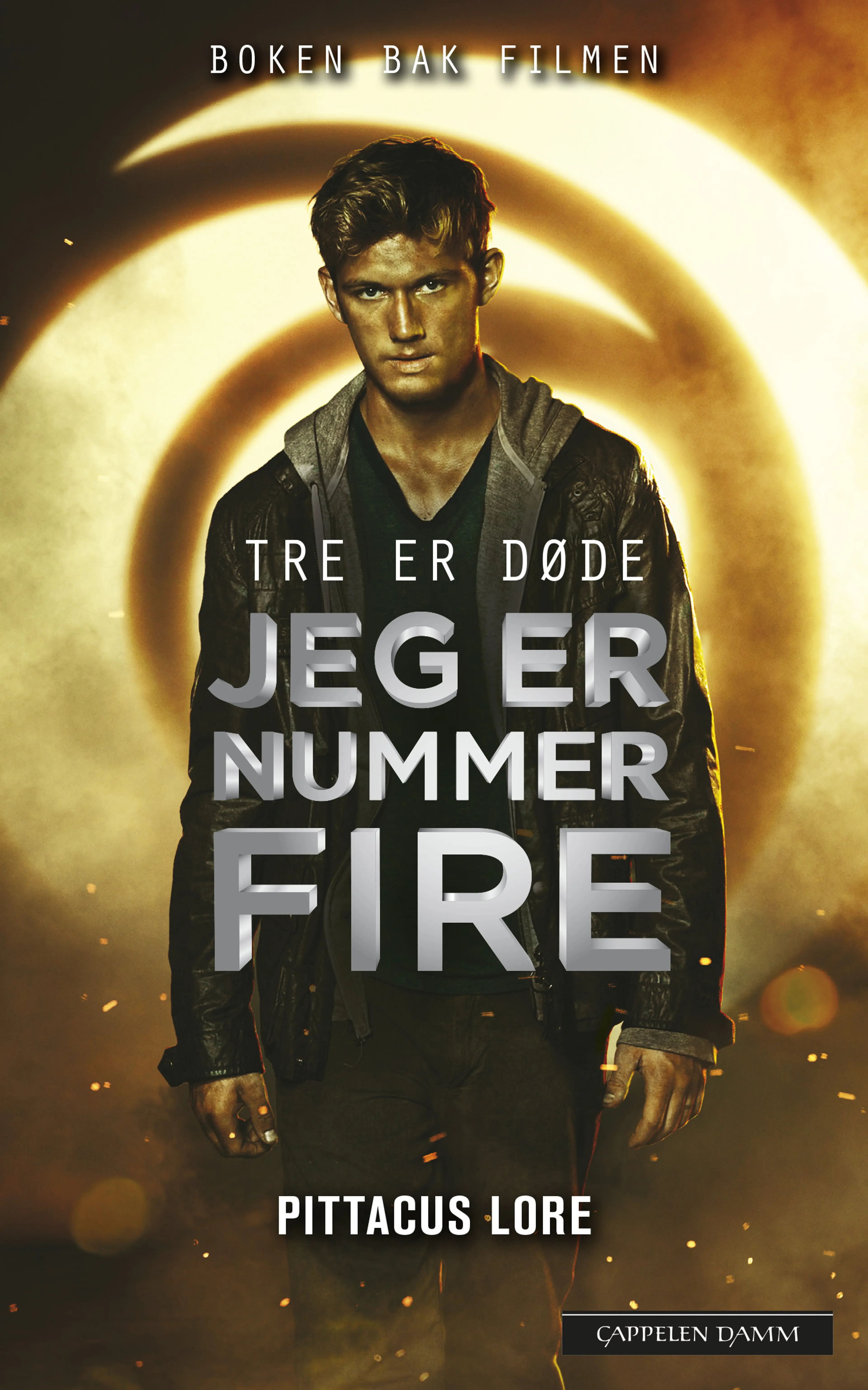 Omslag Jeg er nummer fire av Pittacus Lore (Heftet)