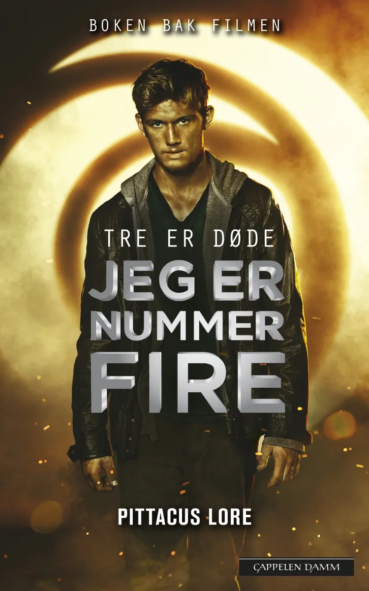 Omslag Jeg er nummer fire av Pittacus Lore (Heftet)