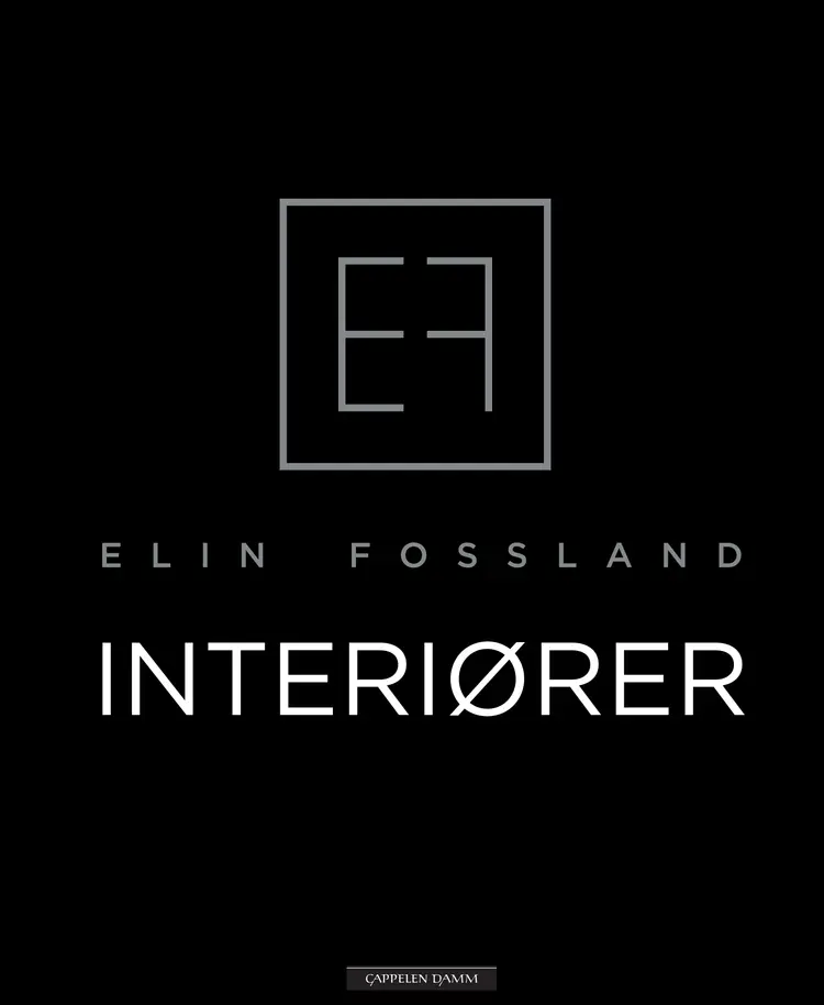 Omslag Interiører av Elin Fossland (Innbundet)