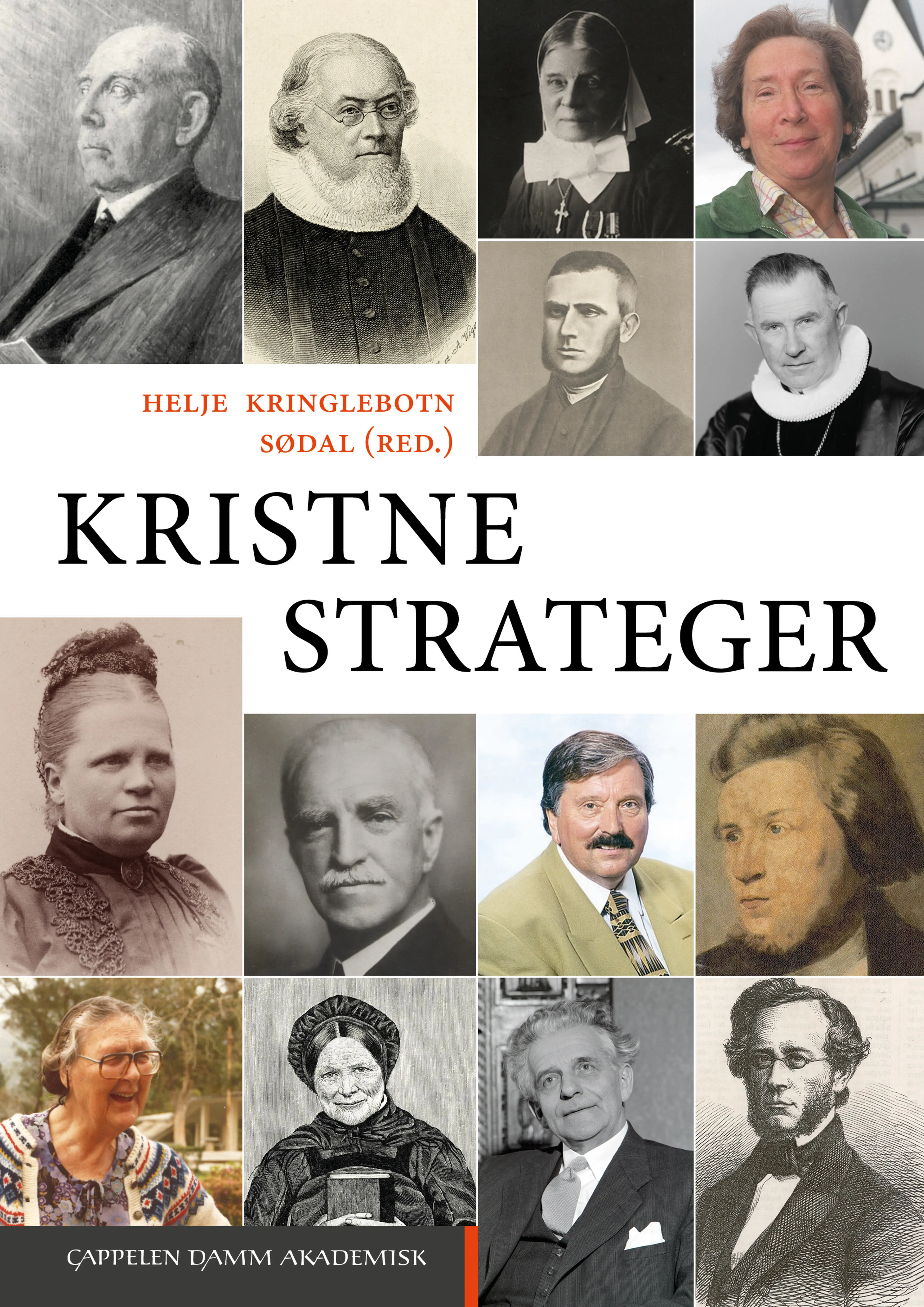 Omslag Kristne strateger av Helje Kringlebotn Sødal (red.) (Innbundet)