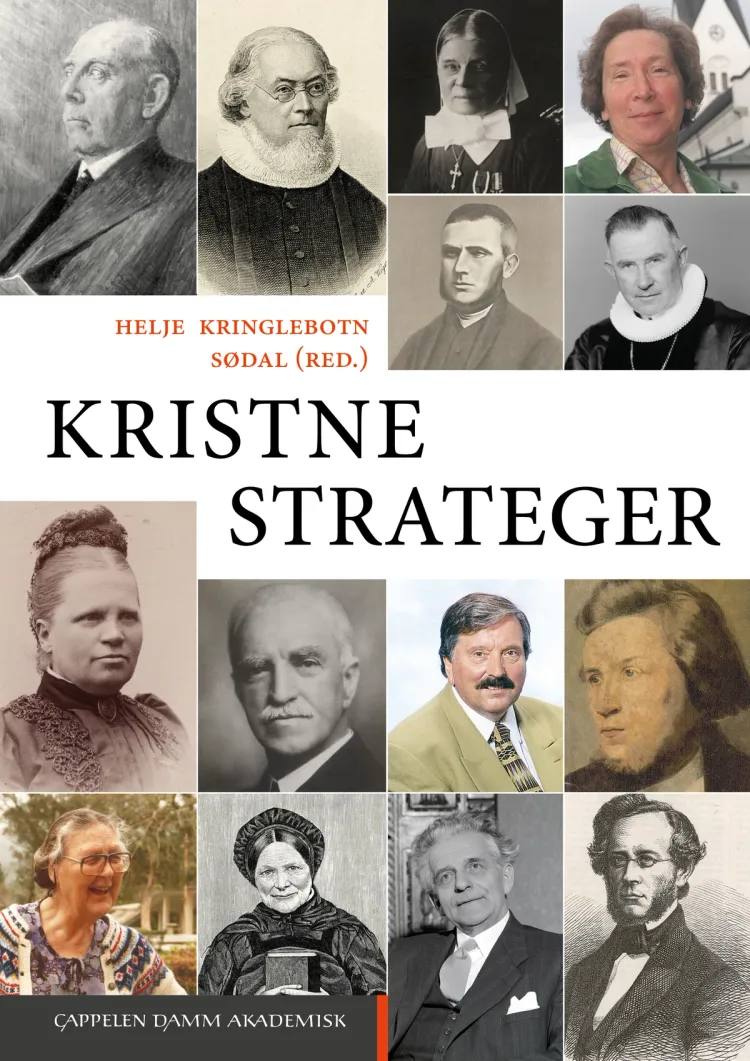 Omslag Kristne strateger av Helje Kringlebotn Sødal (red.) (Innbundet)