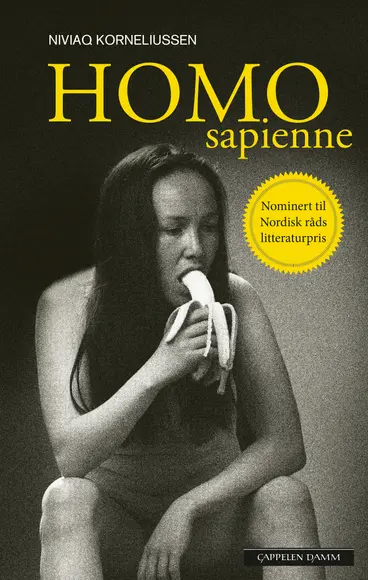 Omslag HOMO sapienne av Niviaq Korneliussen (Heftet)