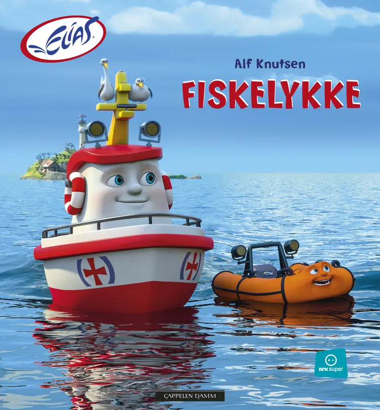 Omslag Elias - Fiskelykke (Innbundet)