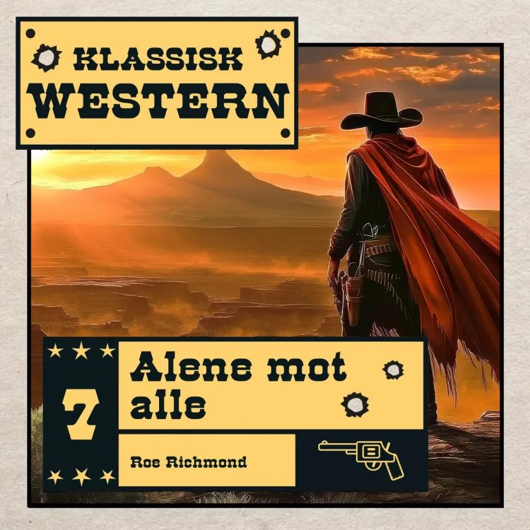 Omslag Alene mot alle av Roe Richmond (Lydbok)