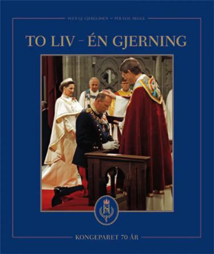 Omslag To liv, én gjerning av Per Egil Hegge og Sven Gjeruld Gjeruldsen (Innbundet)