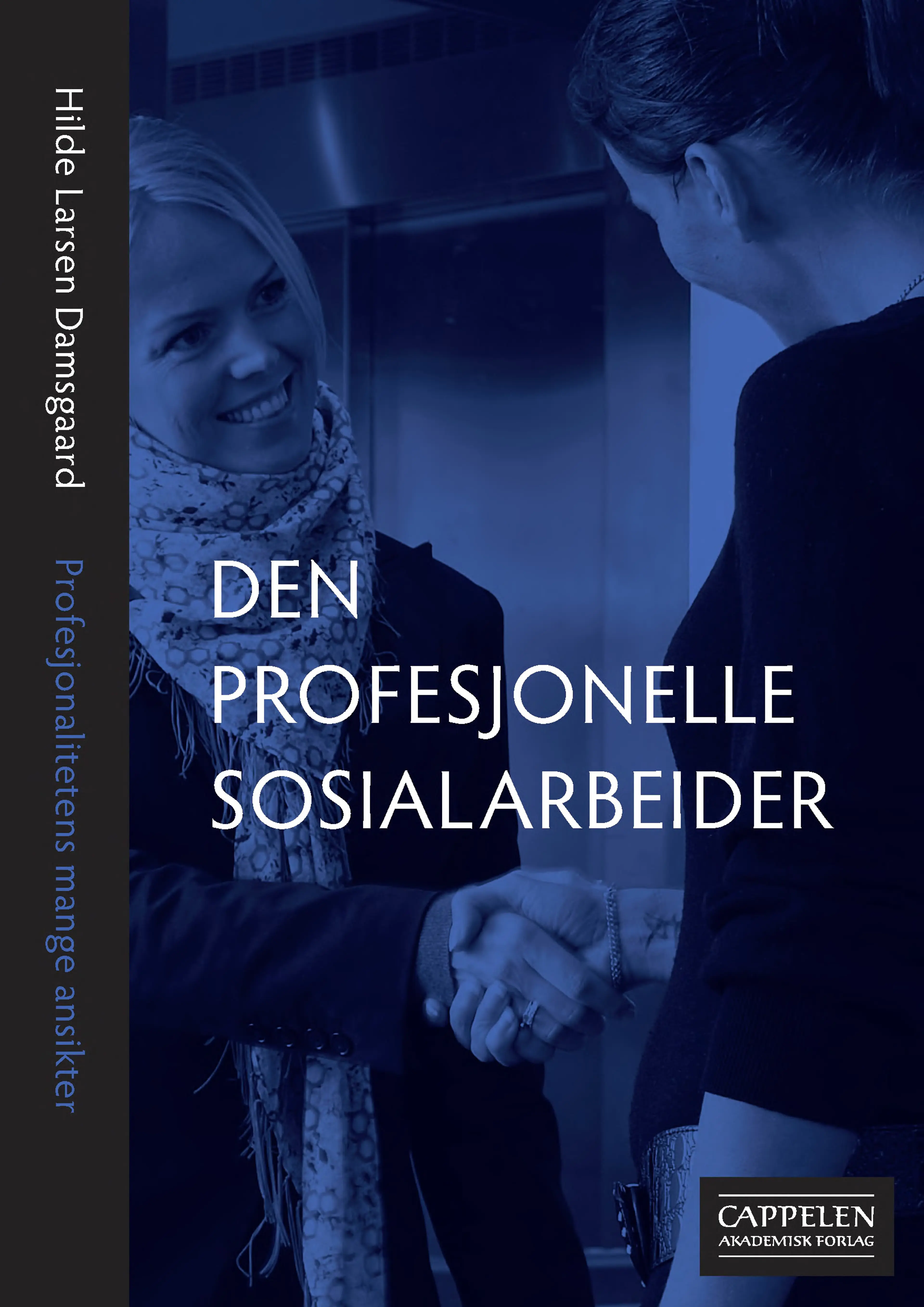 Omslag Den profesjonelle sosialarbeider av Hilde Larsen Damsgaard (Heftet)