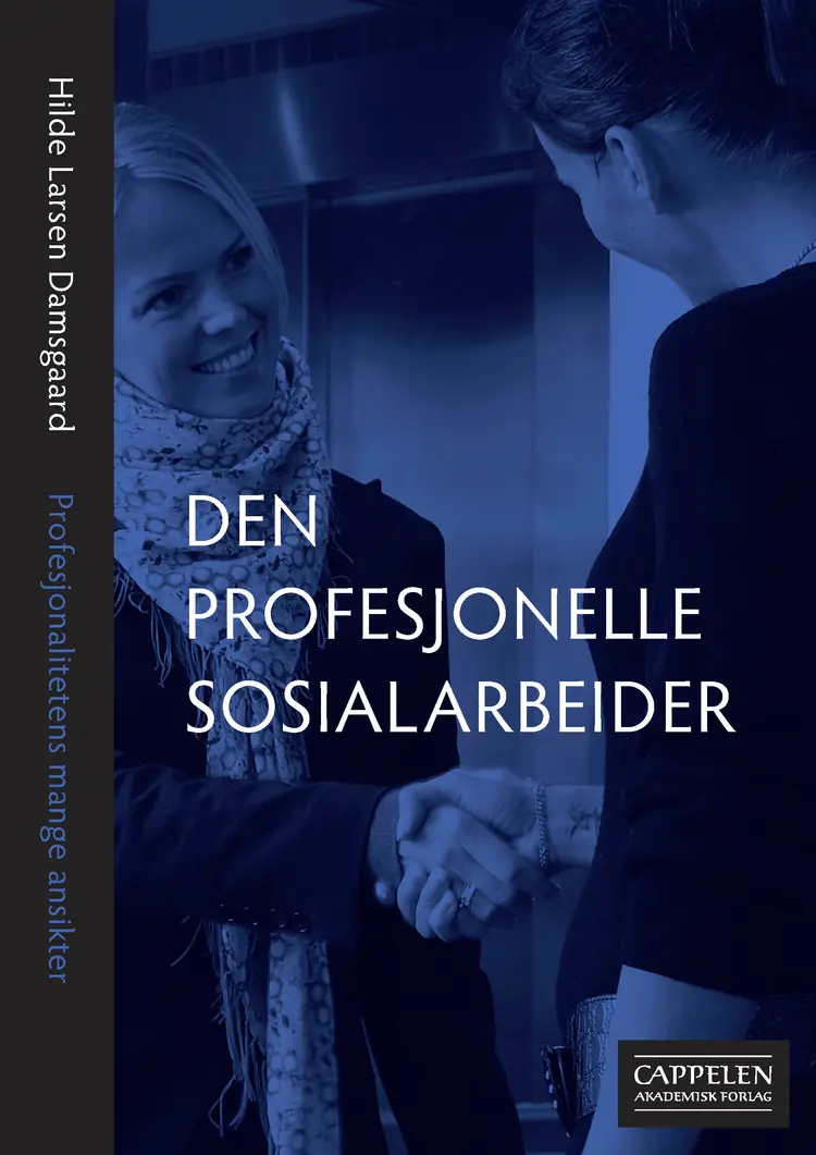 Omslag Den profesjonelle sosialarbeider av Hilde Larsen Damsgaard (Heftet)