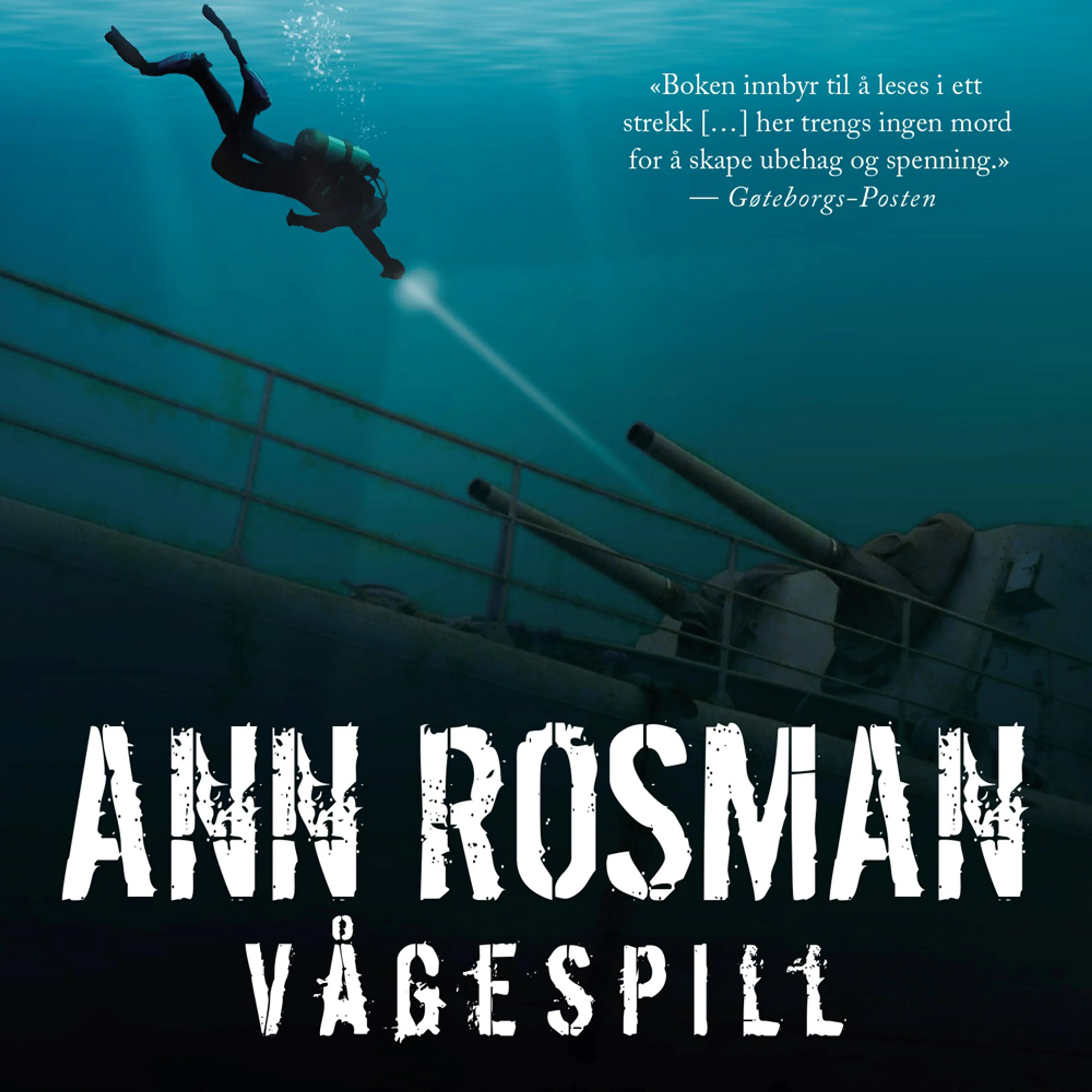Omslag Vågespill av Ann Rosman (Lydbok)