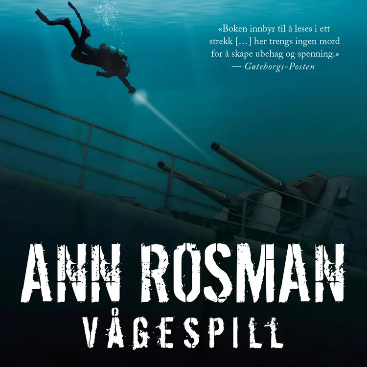 Omslag Vågespill av Ann Rosman (Lydbok)