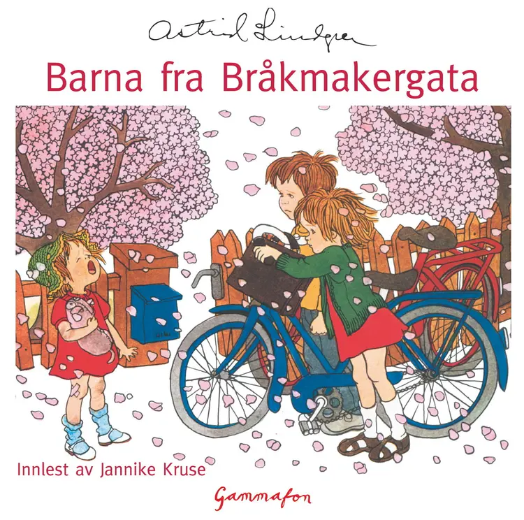 Omslag Barna fra Bråkmakergata av Astrid Lindgren (Lydbok)