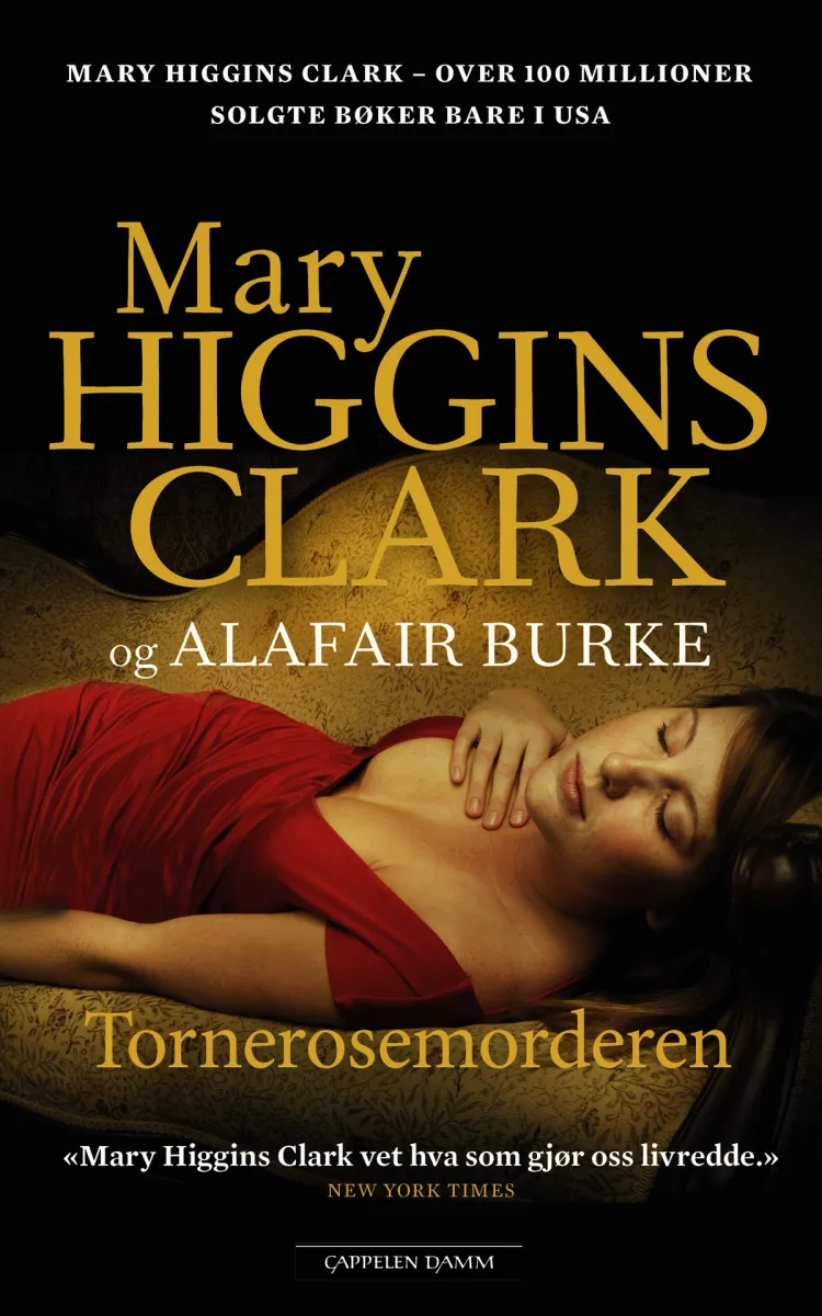 Omslag Tornerosemorderen av Alafair Burke og Mary Higgins Clark (Innbundet)