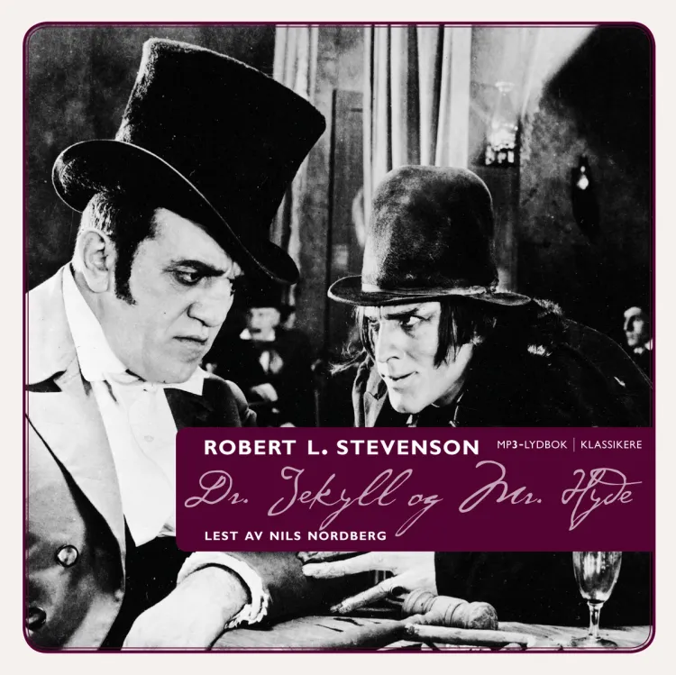 Omslag Dr. Jekyll og Mr. Hyde av Robert Louis Stevenson (CD)